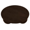 The Attic Lutzz Coffee Table|Coffee Table for Living Room|Solid Wood Centre Table|Walnut Matte Finish