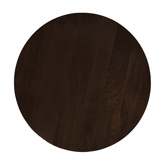 The Attic Lutzz Coffee Table|Coffee Table for Living Room|Solid Wood Centre Table|Walnut Matte Finish
