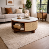 The Attic Toros Coffee Table|Honey Matte Finish