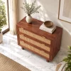 3 The Attic Panamara Chest of Drawers|Honey Matte Finish