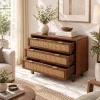 6 The Attic Panamara Chest of Drawers|Honey Matte Finish