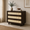 The Attic Panamara Chest of Drawers|Walnut Matte Finish