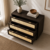 The Attic Panamara Chest of Drawers|Walnut Matte Finish
