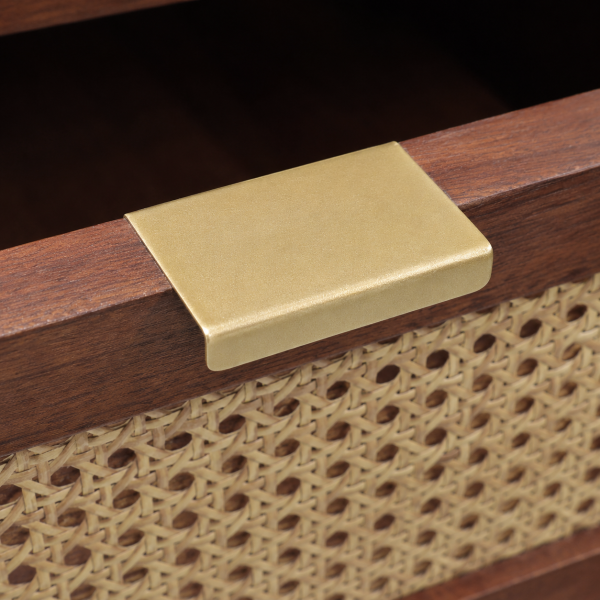 The Attic Panamara Chest of Drawers|Honey Matte Finish