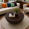 ChatGPT Image May 19, 2026, 06_39_32 PM The Attic Roman Coffee Table|Coffee Table for Living Room|Solid Wood Centre Table|Walnut Matte Finish