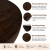 ChatGPT Image May 19, 2026, 06_45_49 PM The Attic Roman Coffee Table|Coffee Table for Living Room|Solid Wood Centre Table|Walnut Matte Finish