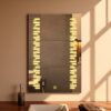 The Attic Springdale LED Mirror  LED Bathroom Mirror with Touch Sensor | Vertical Wall Mounted Makeup Mirror with Warm Light | Decorative Rectangular Mirror for Bathroom & Vanity