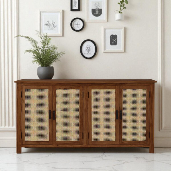 KL-1735HC (1) The Attic California Sideboard|Honey Matte Finish