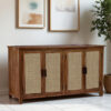 KL-1735HC (2) The Attic California Sideboard|Honey Matte Finish