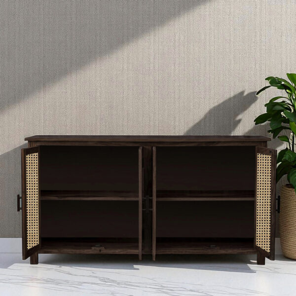 The Attic California Sideboard|Walnut Matte Finish