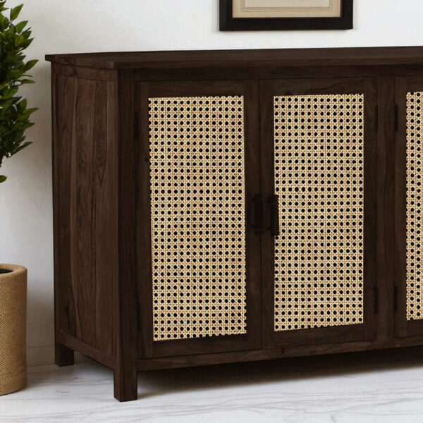 The Attic California Sideboard|Walnut Matte Finish