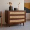 The Attic Panamara Chest of Drawers|Honey Matte Finish