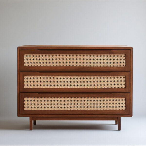 The Attic Panamara Chest of Drawers|Honey Matte Finish