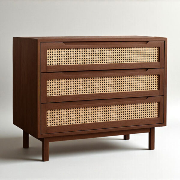 The Attic Panamara Chest of Drawers|Honey Matte Finish