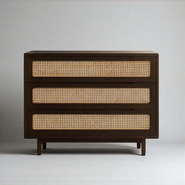 KL-2171W (5) The Attic Panamara Chest of Drawers|Walnut Matte Finish