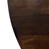 KL-2345W (4) The Attic Roman Coffee Table|Coffee Table for Living Room|Solid Wood Centre Table|Walnut Matte Finish