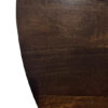 The Attic Roman Coffee Table|Coffee Table for Living Room|Solid Wood Centre Table|Walnut Matte Finish
