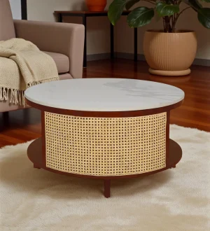 KL-2346H (1) The Attic Toros Coffee Table|Honey Matte Finish