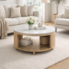 The Attic Toros Coffee Table|Natural Matte Finish