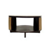 The Attic Toros Coffee Table|Coffee Table for Living Room|Solid Wood Centre Table|Walnut Matte Finish