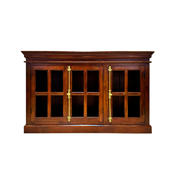KL-2352HG (2) The Attic Oregon 3 Door Sideboard,Honey Matte Finish