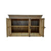 The Attic Oregon 3 Door Sideboard with Cane,Natural Matte Finish