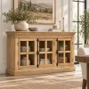 The Attic Oregon 3 Door Sideboard,Natural Matte Finish