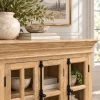 The Attic Oregon 3 Door Sideboard,Natural Matte Finish