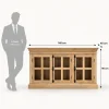 The Attic Oregon 3 Door Sideboard,Natural Matte Finish