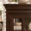 The Attic Oregon 3 Door Sideboard,Walnut Matte Finish