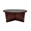 The Attic Bolohna Coffee Table,Coffee Table for Living Room,Solid Wood Centre Table,Walnut Matte Finish
