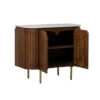 The Attic 2 Door Carlston Sideboard,Multipurpose Cabinet for Kitchen and Living Room Storage,Classy Sideboard,Solid Mango Wood,Provential Teak Matte Finish