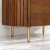 The Attic 2 Door Carlston Sideboard, Teak Matte Finish