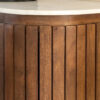 The Attic 2 Door Carlston Sideboard,Multipurpose Cabinet for Kitchen and Living Room Storage,Classy Sideboard,Solid Mango Wood,Provential Teak Matte Finish