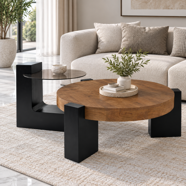 KL-2402 (2) The Attic Josephine Coffee Table Set