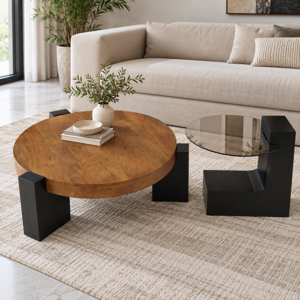 KL-2402 (3) The Attic Josephine Coffee Table Set
