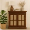 KL-2284HC (1) The Attic Oregon Sideboard Small Honey cane,Honey Matte Finish
