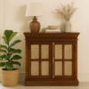 KL-2284HC (1) The Attic Oregon Sideboard Small Honey cane,Honey Matte Finish