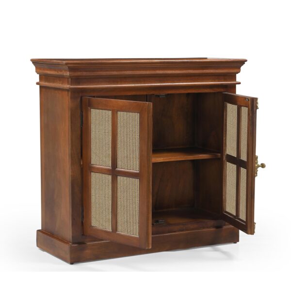 KL-2284HC (4) The Attic Oregon Sideboard Small Honey cane,Honey Matte Finish