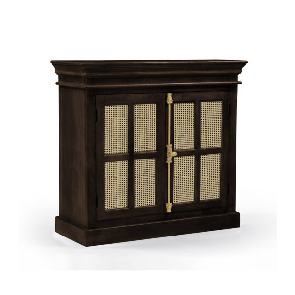 The Attic Oregon Sideboard Small Walnut cane,Walnut Matte Finish