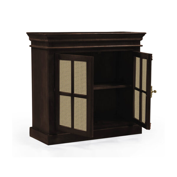 The Attic Oregon Sideboard Small Walnut cane,Walnut Matte Finish