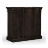 The Attic Oregon Sideboard Small Walnut cane,Walnut Matte Finish