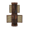 The Attic Jaigarh Bar Cabinet|Walnut Finish
