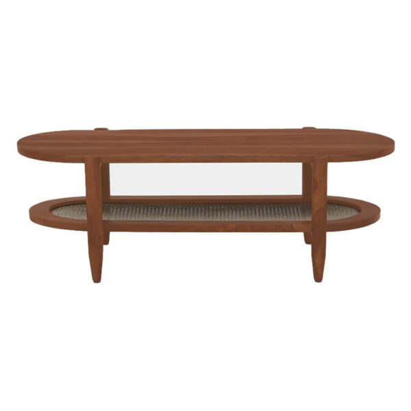 The Attic Memphis Coffee Table,  Honey Coffee Table