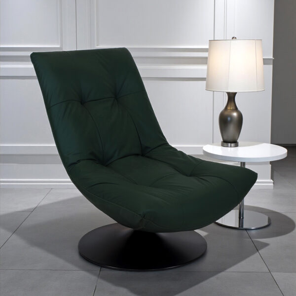 The Attic Chiron Lounge Chair, Royale Green