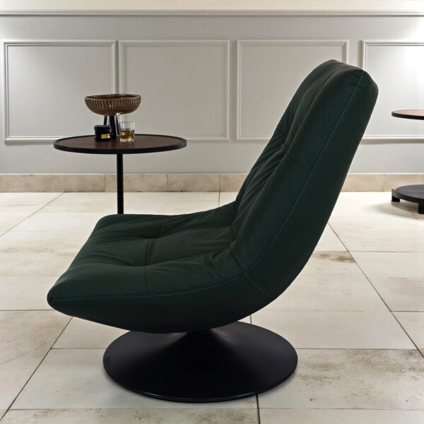 The Attic Chiron Lounge Chair, Royale Green