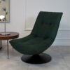The Attic Chiron Lounge Chair, Royale Green