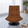 KL-2400B (1) The Attic Chiron Lounge Chair, Saddle Tan