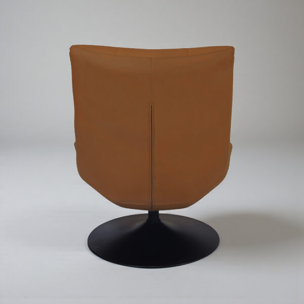 KL-2400B (4) The Attic Chiron Lounge Chair, Saddle Tan