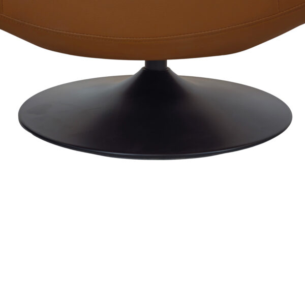 KL-2400B (5) The Attic Chiron Lounge Chair, Saddle Tan